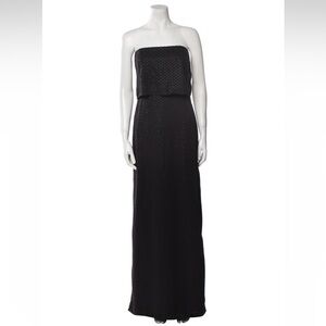Halston Heritage Black Sequins Dress